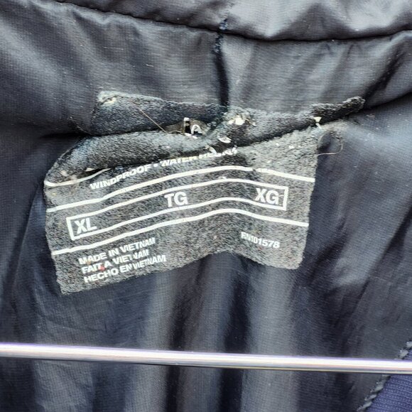 RARE CN Rail Windbreaker Jacket Men's Size XL 1/2 Zip PACKABLE Pullover - Picture 6 of 9